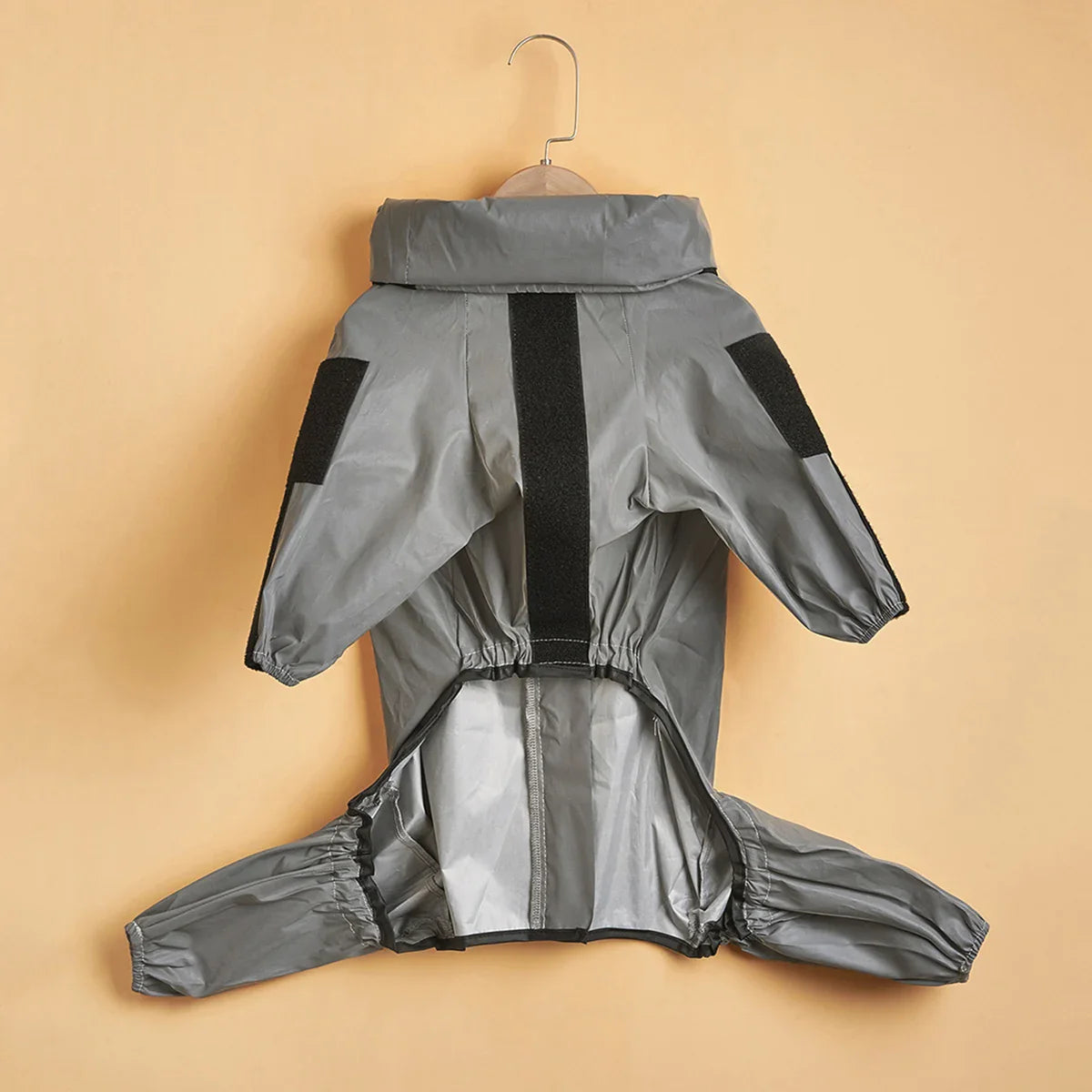 Large Dog Waterproof Reflective Raincoat