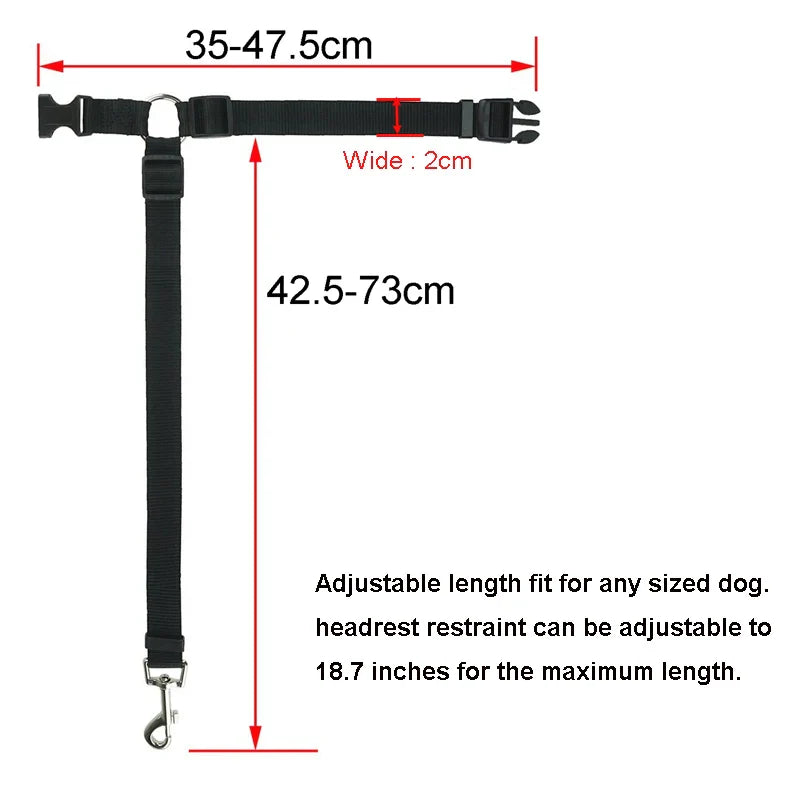 Two-in-One Dog Harness & Seat Belt