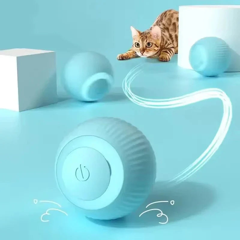 Interactive Electric Rolling Cat Ball Toy
