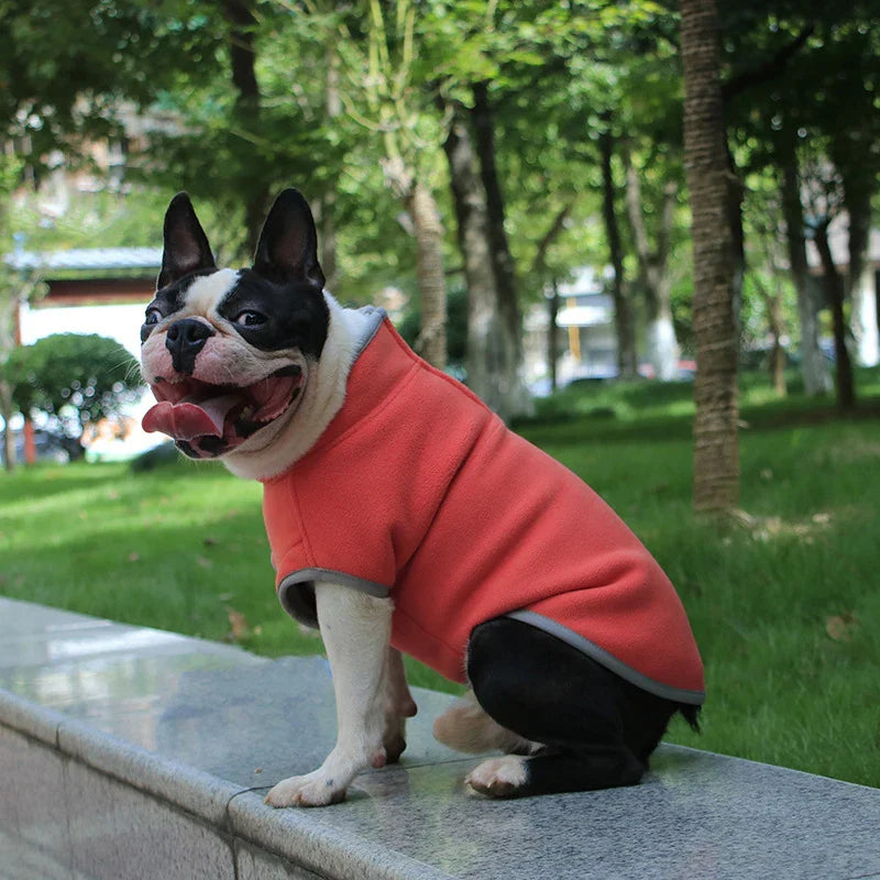 Fleece Dog Vest for Winter