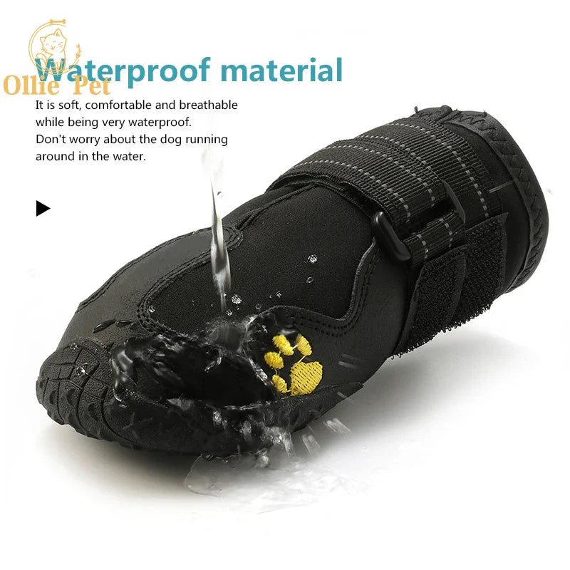 Waterproof Anti-Slip Dog Shoes