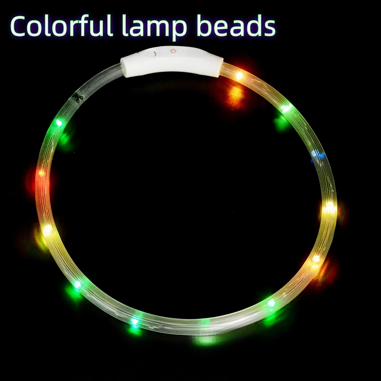 LED Dog Collar USB Rechargeable