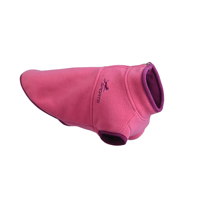 Fleece Dog Vest for Winter
