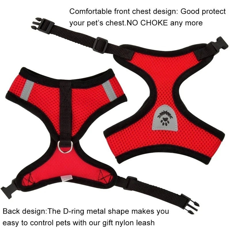 Adjustable Cat & Dog Harness