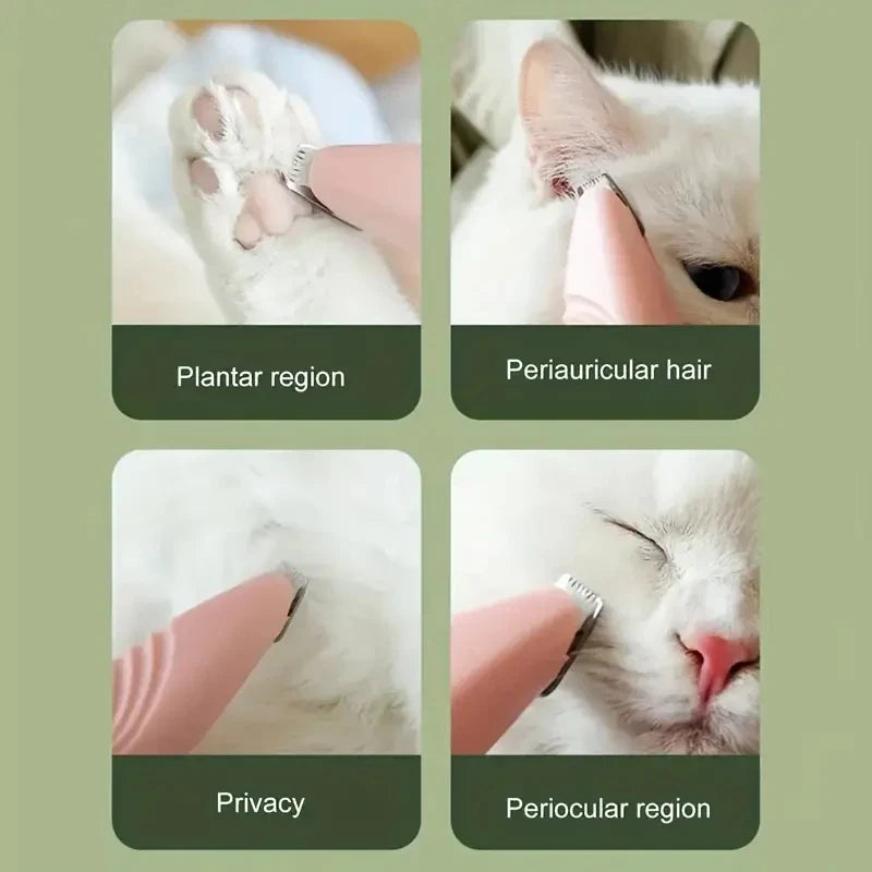 Non-Battery Pet Shaver for Cats & Dogs