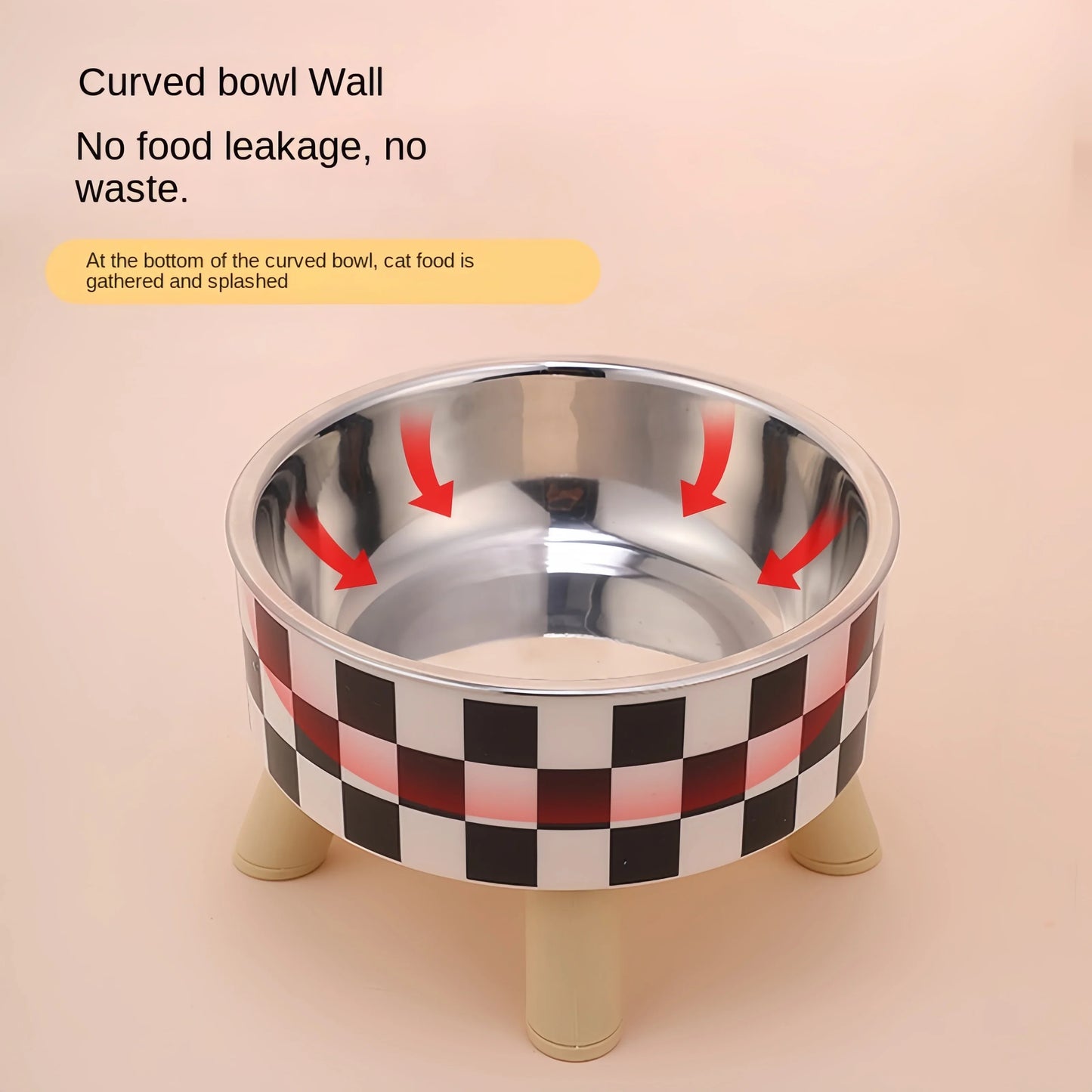 Elevated Anti-Choking Dog Feeder Bowl