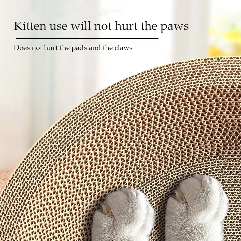 Durable Round Cat Scratcher