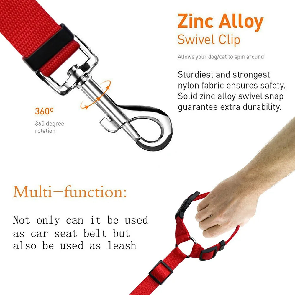 Two-in-One Dog Harness & Seat Belt