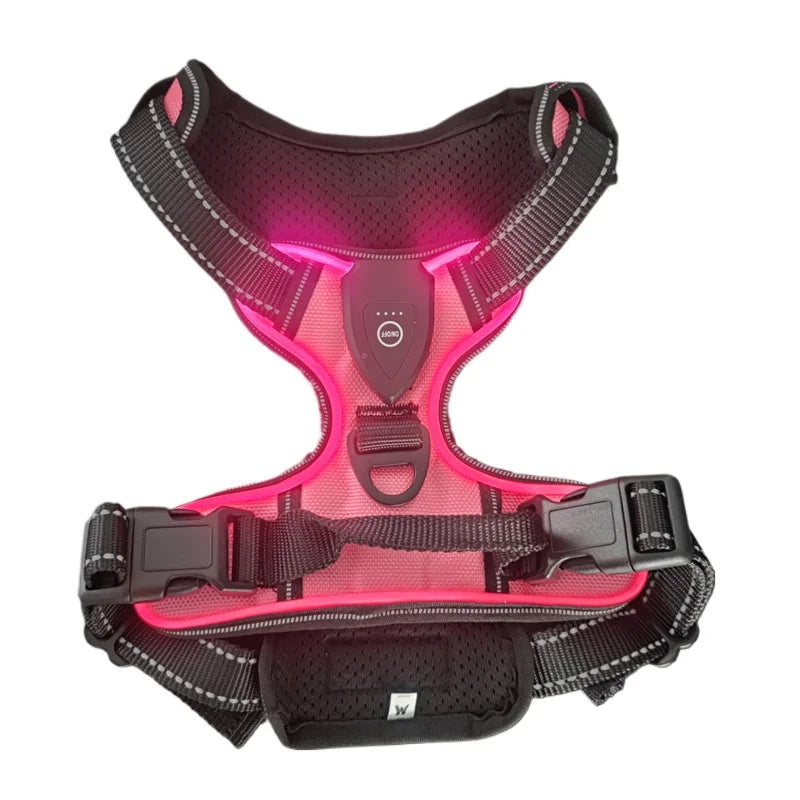 LED Dog Harness – Night Safety Essential