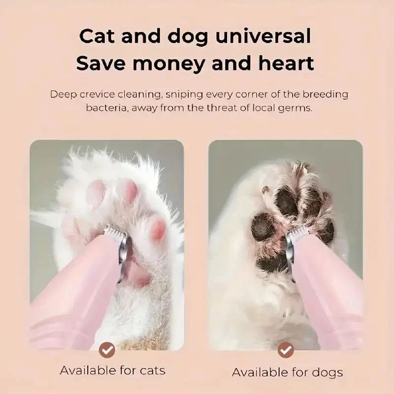 Non-Battery Pet Shaver for Cats & Dogs