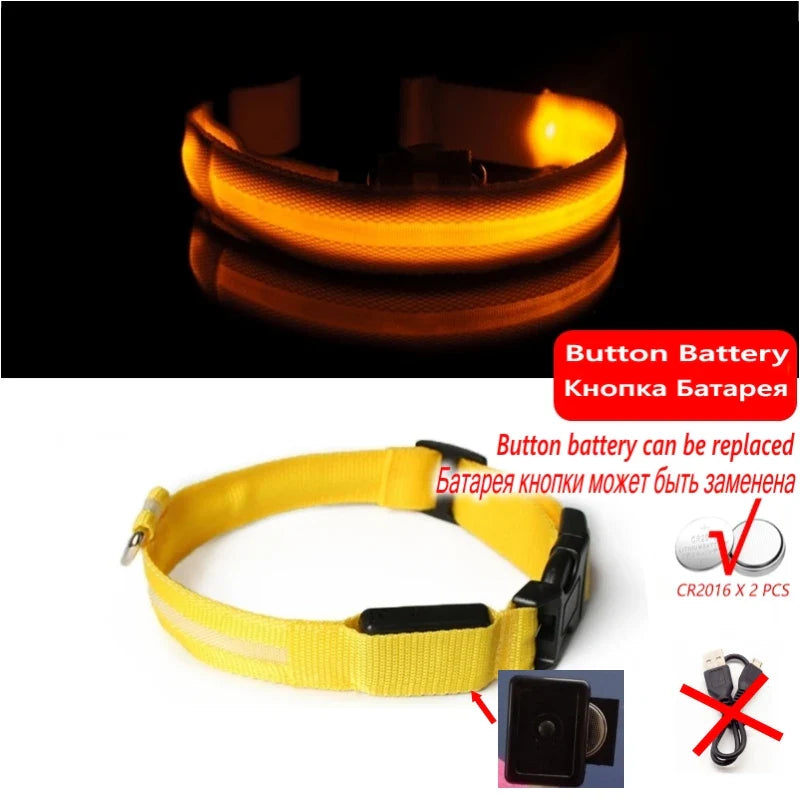 LED Dog Collar Light