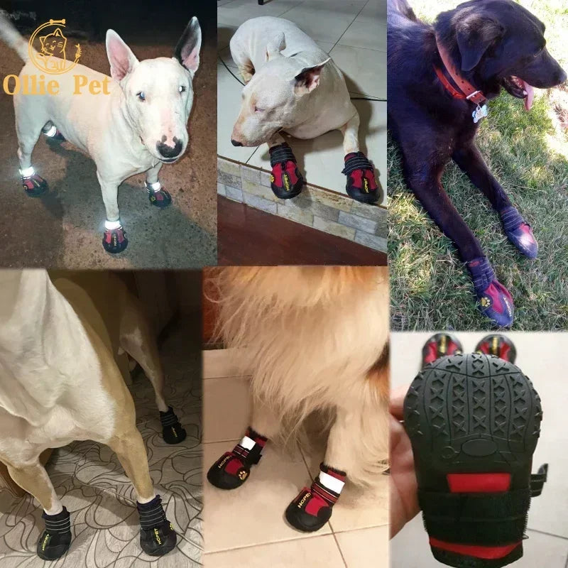 Waterproof Anti-Slip Dog Shoes