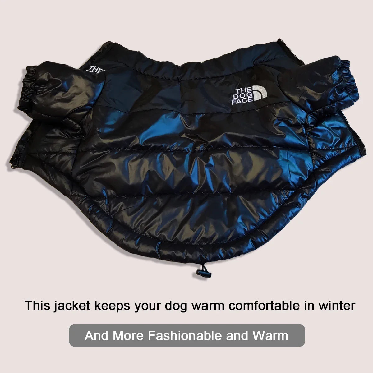 Large Winter Dog Jacket Coat